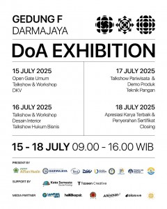 DoA Exhibition 2025, Ajang Kreatif Mahasiswa Darmajaya Yang Wajib Dikunjungi