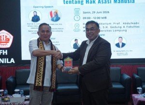 Unila Gelar Uji Publik Rancangan Perubahan Undang-Undang HAM