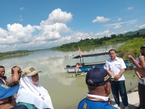 Didampingi Wabup, KONI Pusat Survei Venue Olahraga Dayung Dan Ski Air PON 2032 Di Pringsewu