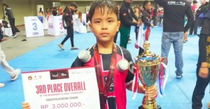 Membanggakan! Siswa SDN 2 Rawa Laut Juara 1 Taekwondo Internasional