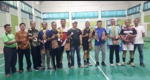 PB Raden Intan Gelar Turnamen Badminton Semarakkan HUT Ke-81 RI