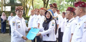 56 Pejabat Dilantik Di Way Belerang, Sekda: Buktikan Dengan Kinerja