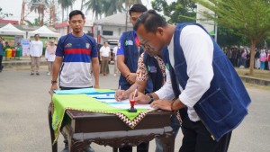 Pemkab Pringsewu Launching Gerakan Pilah Sampah Dari Rumah Dan Bank Sampah  Induk Pringsewu Resik