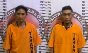 Gasak Narkoba Di Pasar Unit 2, Polres Tulang Bawang Tangkap Dua Pelaku.