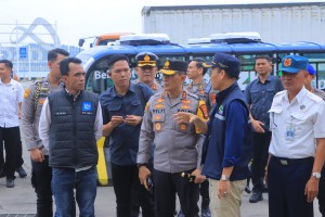 Kapolda Lampung Cek Kesiapan Pelabuhan Bakauheni Jelang Operasi Ketupat Krakatau 2026