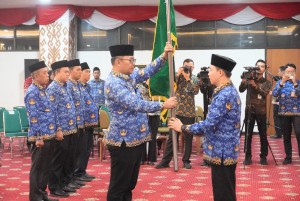 Sekdaprov Marindo Kurniawan Kukuhkan Pengurus KORPRI Way Kanan, Tekankan Peran Strategis ASN