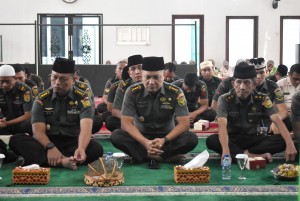 Korem 043/Gatam Peringati Maulid Nabi Muhammad SAW Tahun 1446 H/2024 M