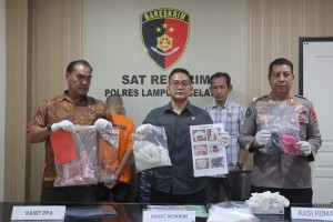 Pelaku Pemerkosaan Anak Di Kalianda Berhasil Di Tangkap, Satu Buron Masih Diburu Polisi