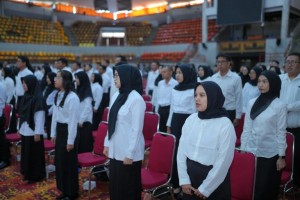 179 CPNS Unila Terima SK Pengangkatan