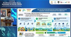 Lampung Selatan Ikuti Peluncuran Dashboard IKAD, Perluas Akses Keuangan Dan Peluang Ekonomi Warga