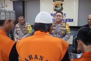 Polres Lampung Selatan Ungkap Pelaku Pengeroyokan Di Depan Kantor BPN